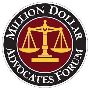 Sello del Million Dollar Advocates Forum, del que Adam S. Kutner es miembro